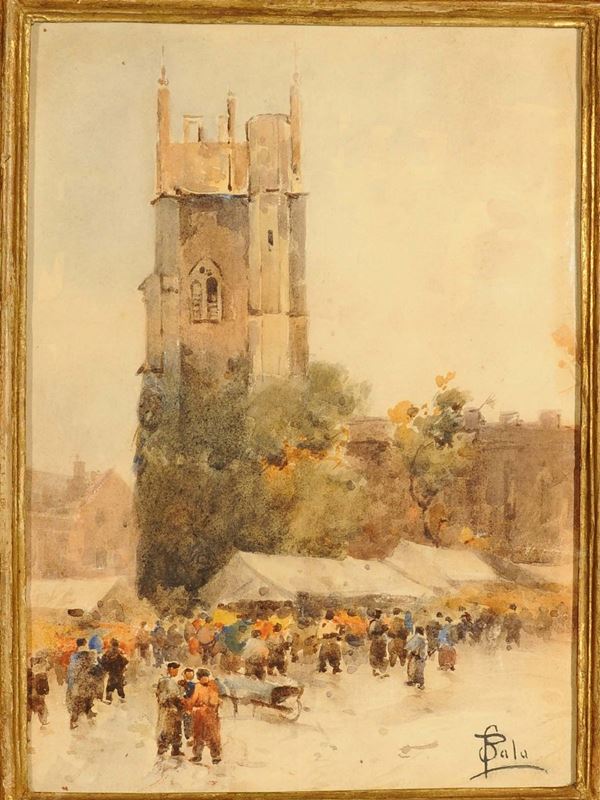 Paolo Sala ( 1859 - 1924 ) Londra