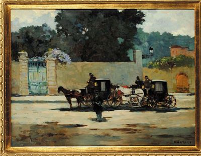 Renato Natali (1883-1979)carrozze