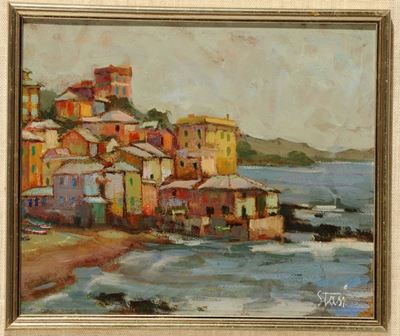 Fortunato Stasi (1913)case a Boccadasse