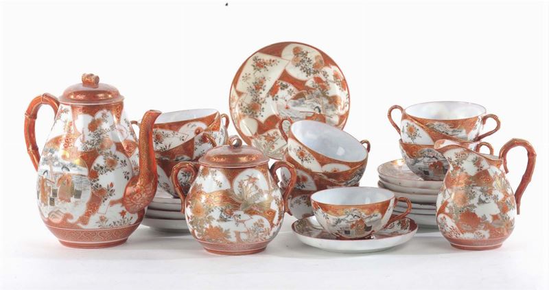 Servizio da tè in porcellana, Giappone  - Asta Antiquariato e Dipinti Antichi - Cambi Casa d'Aste