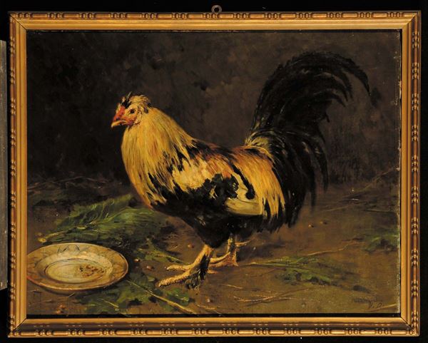 Leopoldo Burlando (1841-?) Gallo