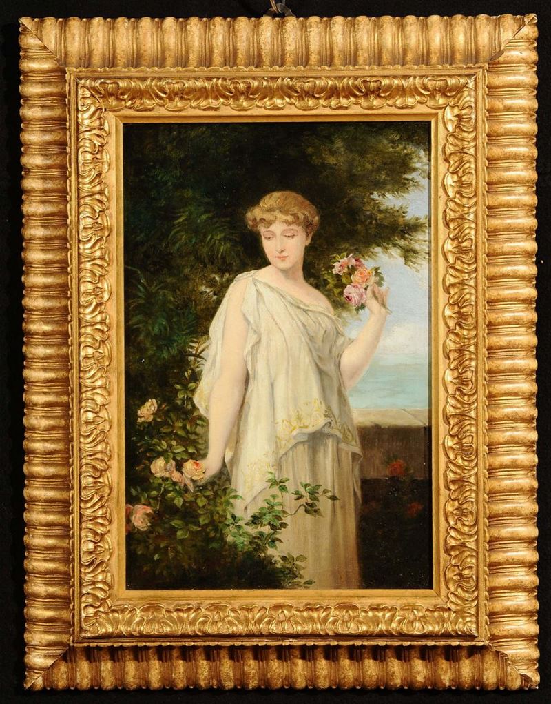 Adolf Fisher (1956-1908) Ifigenia  - Auction Antique and Old Masters - Cambi Casa d'Aste