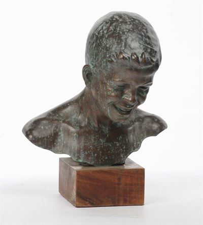 E. Franzini (1912)testa di Giovanetto