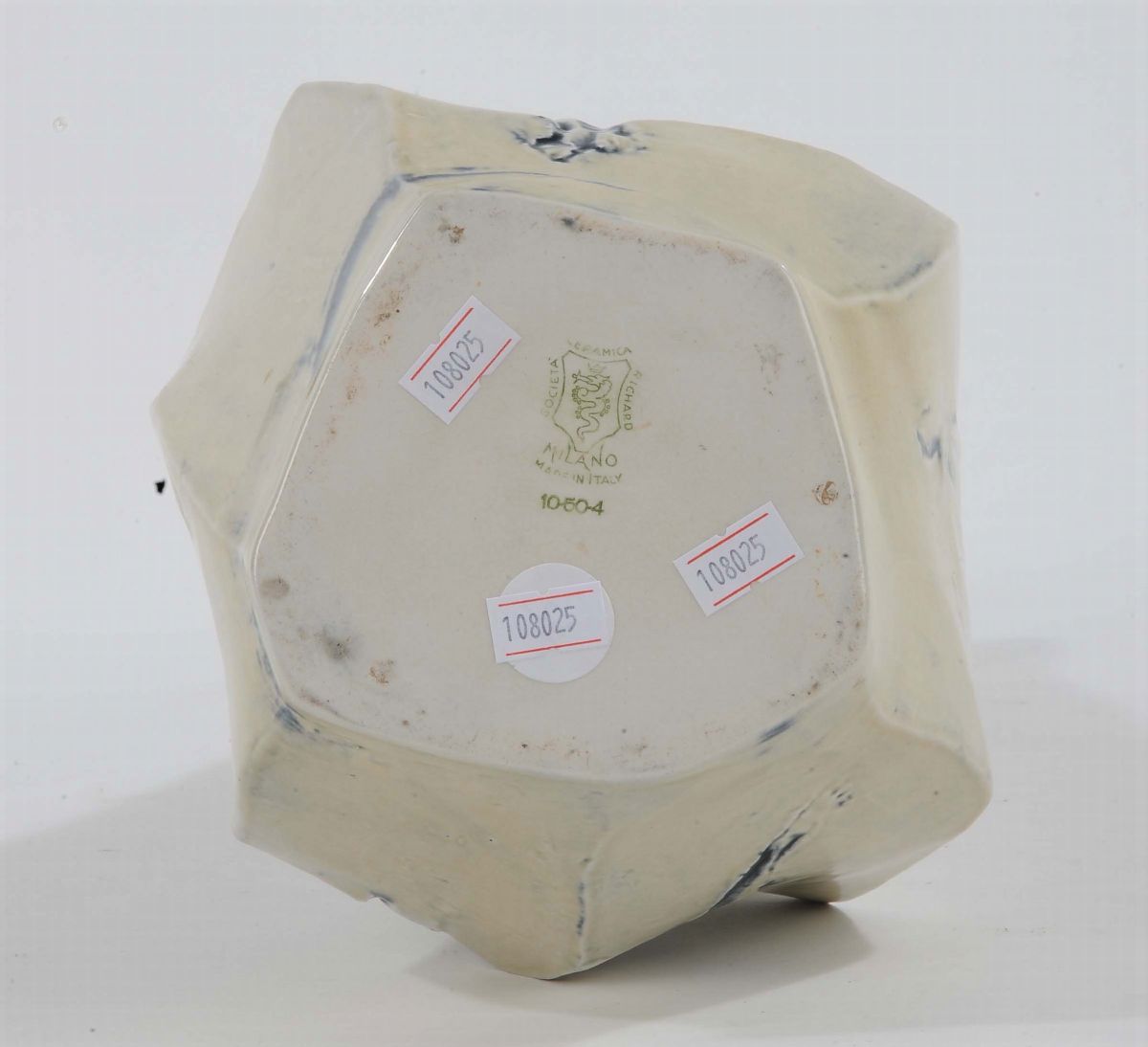 Vaso Ceramica Richard con Figure
