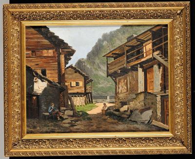 Leonardo Roda (1868-1933), Attribuito Avillaggio Montano