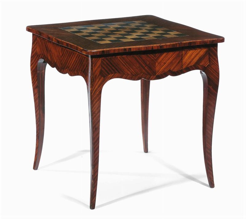 Tavolino da gioco Napoleone III, Francia XIX secolo  - Asta Antiquariato e Dipinti Antichi - Cambi Casa d'Aste