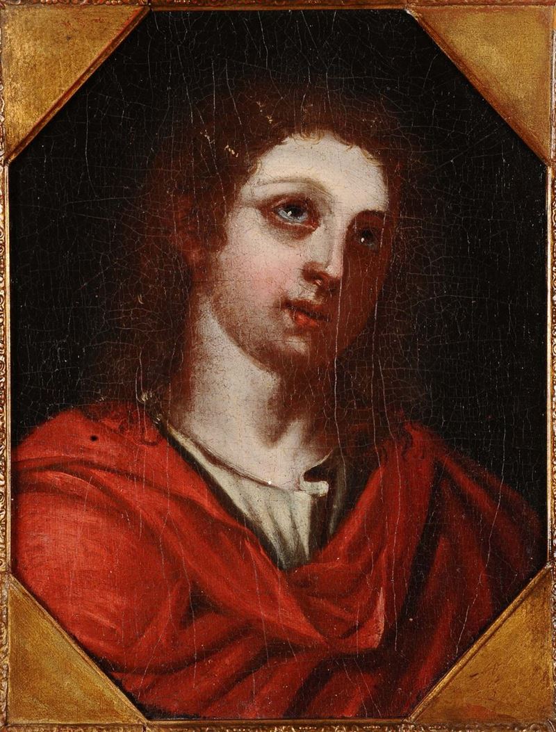 Scuola del XVIII secolo San Giovanni  - Asta Antiquariato e Dipinti Antichi - Cambi Casa d'Aste