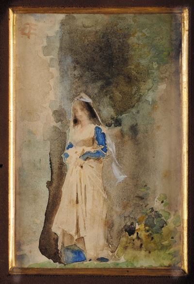Tranquillo Cremona (1837-1878)figure