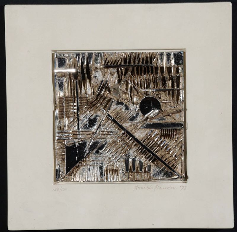 Arnaldo Pomodoro (1926)  - Auction 19th and 20th Century Paintings - Cambi Casa d'Aste