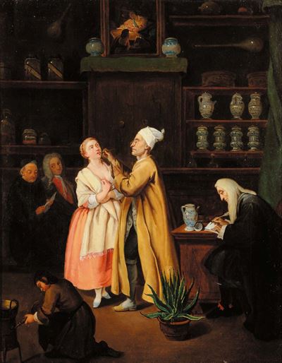 Anonimo del XIX Secoloil Farmacista