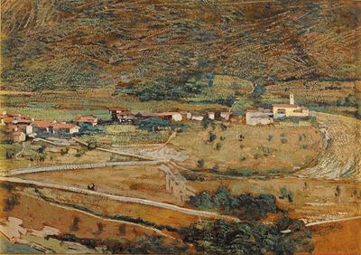 Federico Maragliano (1873-1952)paesaggio