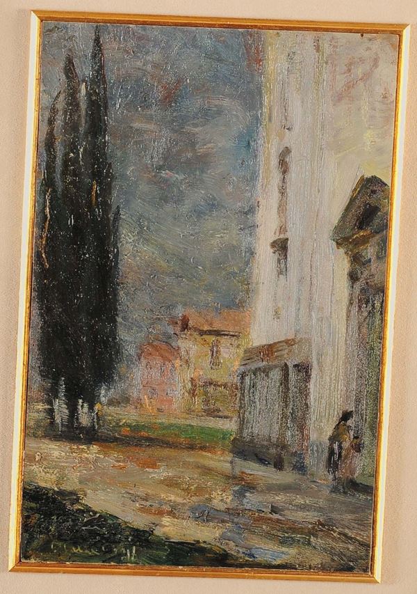 Eso Peluzzi (1894-1985) Paese in Veneto