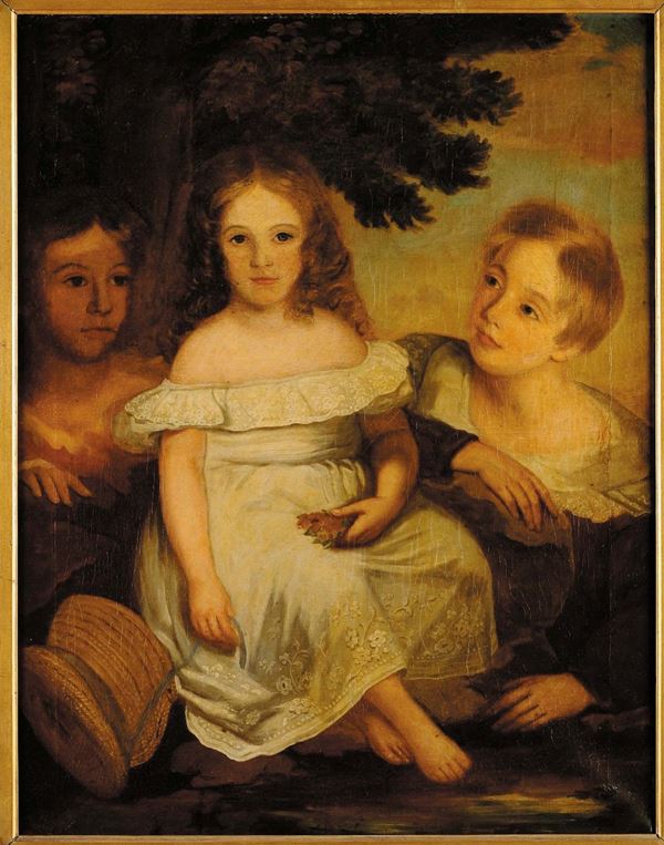 Anonimo del XIX secolo Bambini