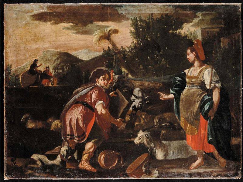 Scuola del XVIII secolo Pastorale  - Auction Antique and Old Masters - Cambi Casa d'Aste