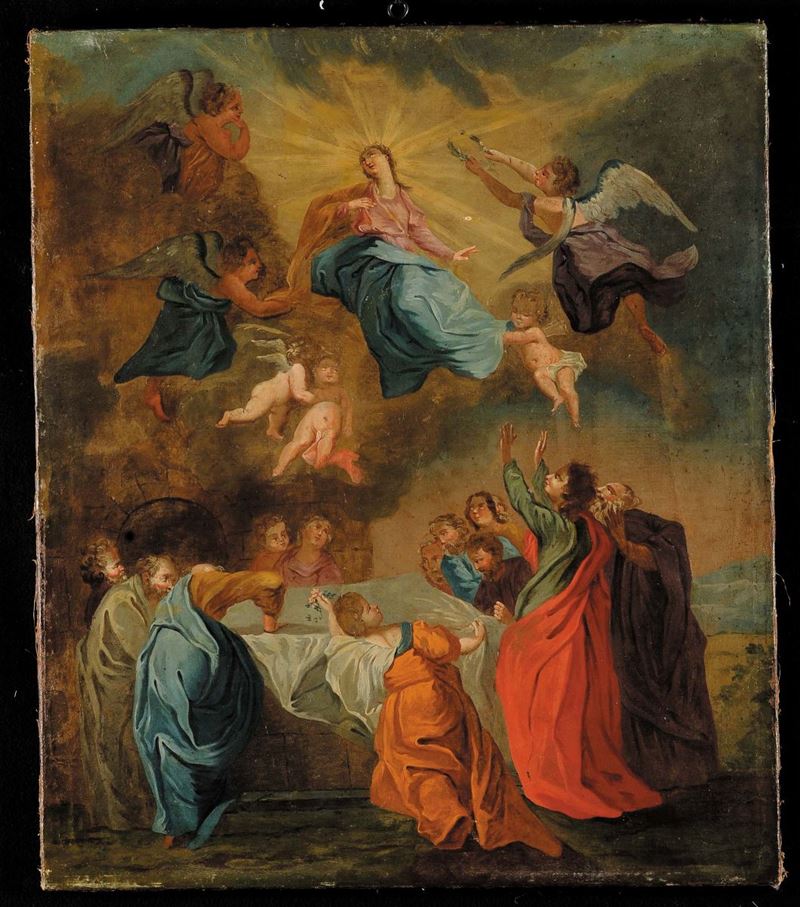 Scuola del XVIII secolo Ascensione  - Asta Antiquariato e Dipinti Antichi - Cambi Casa d'Aste