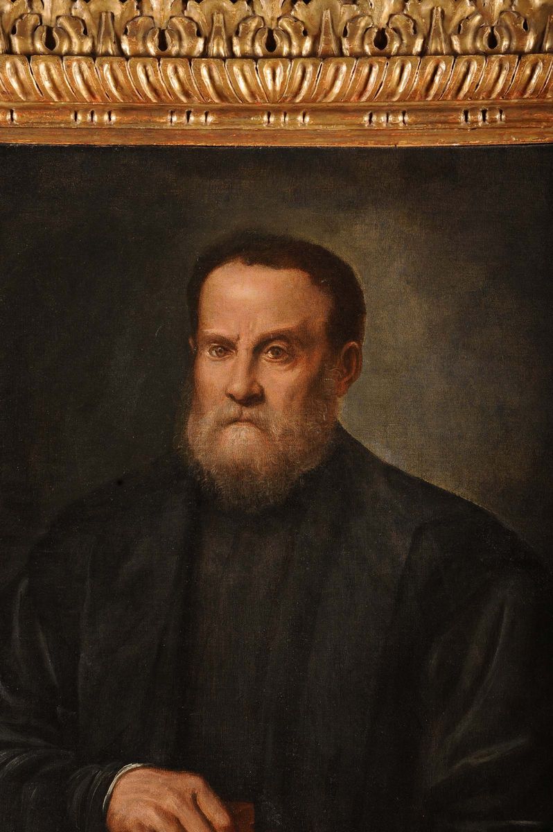 Lorenzo Lotto (venezia 1480 - Loreto 1556), Ambito Diritratto di Gentiluomo