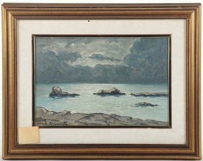 Gino Romiti (1881-1967)vedute Marinare