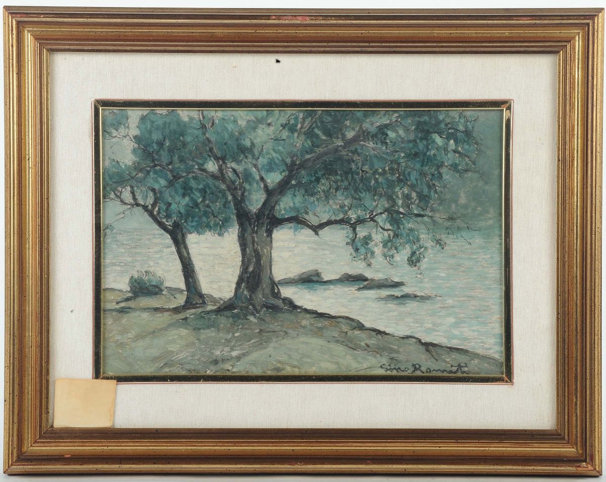 Gino Romiti (1881-1967)vedute Marinare
