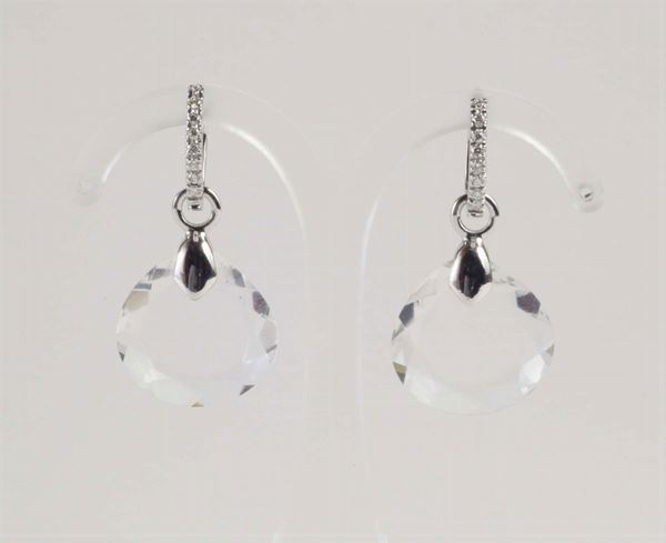 Orecchini con cristallo di Rocca