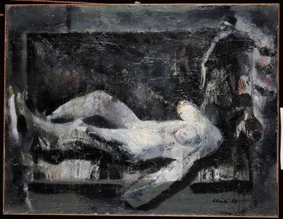 Guido Chiti (1918-2003)nudo Disteso