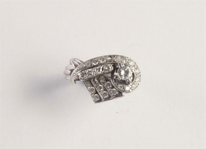 Anello 1930  - Auction Silvers, Ancient and Comtemporary Jewels - Cambi Casa d'Aste