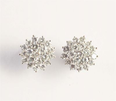 Orecchini con Diamanti per Ct 4,50 Circa