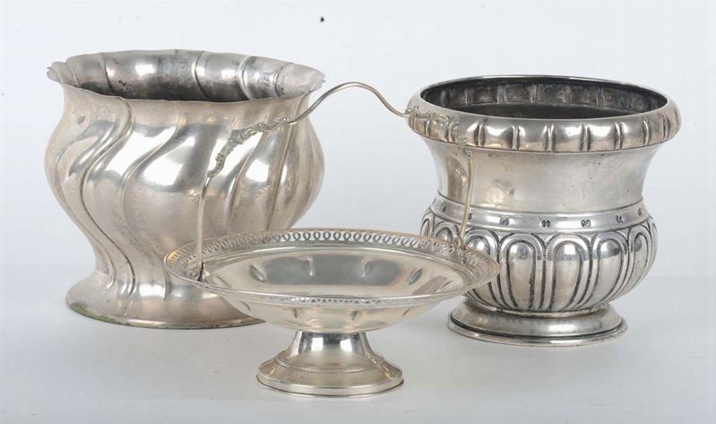 Lotto misto di oggetti in argento  - Asta Argenti e Gioielli Antichi e Contemporanei - Cambi Casa d'Aste