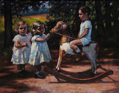 Grigore Negosanu (1885-1953)gioco di Bambini, 1920