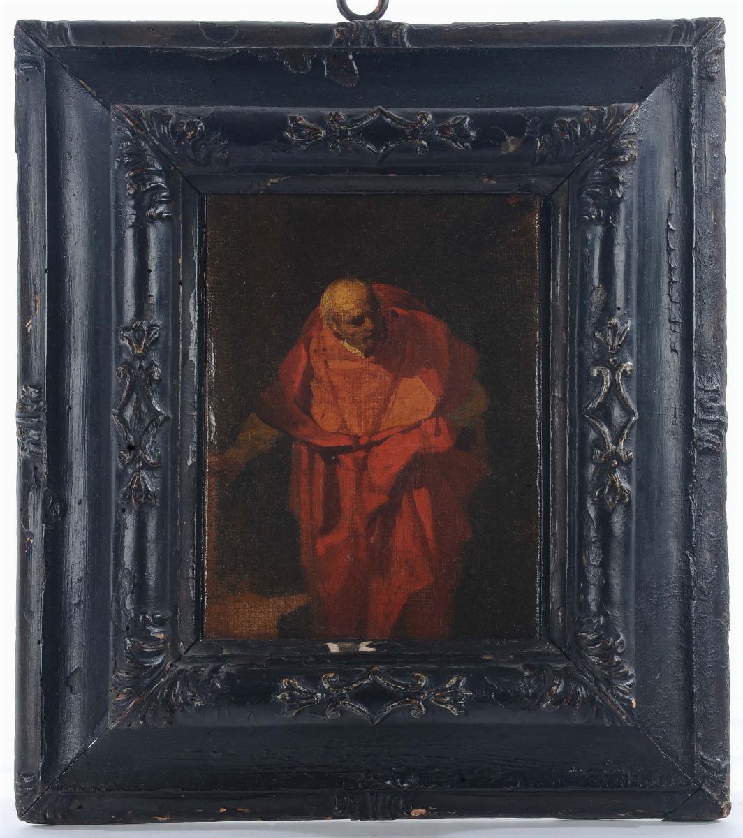 Nicolò Barabino (1832-1891), Attribuito Afigura Maschile