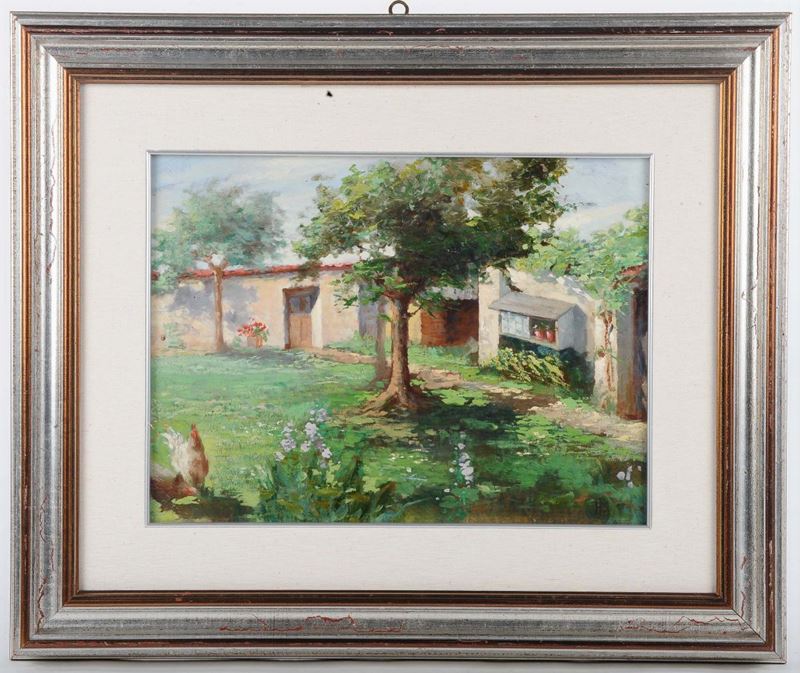 Nell'aia  - Auction OnLine Auction 05-2012 - Cambi Casa d'Aste