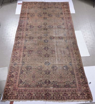 Tappeto Persiano Kirman, Fine XIX Secolo