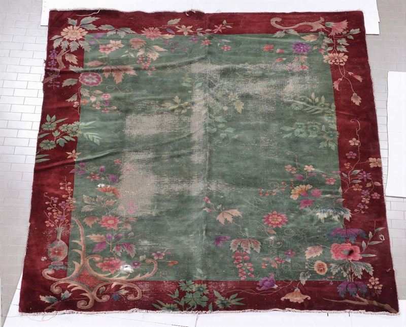 Grande tappeto cinese, XX secolo  - Auction OnLine Auction 10-2012 - Cambi Casa d'Aste