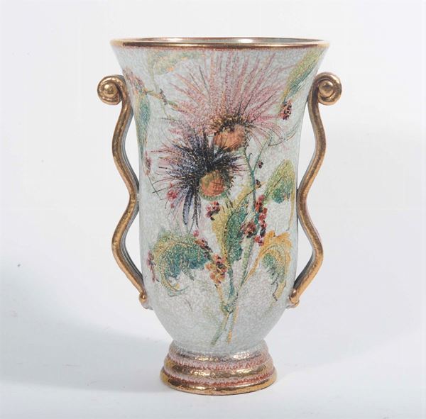 Vaso in ceramica  Cardoni, anni 50