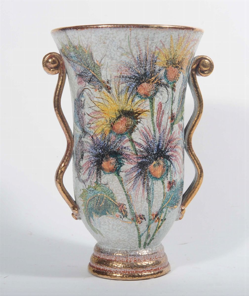 Vaso in Ceramica Cardoni, Anni 50