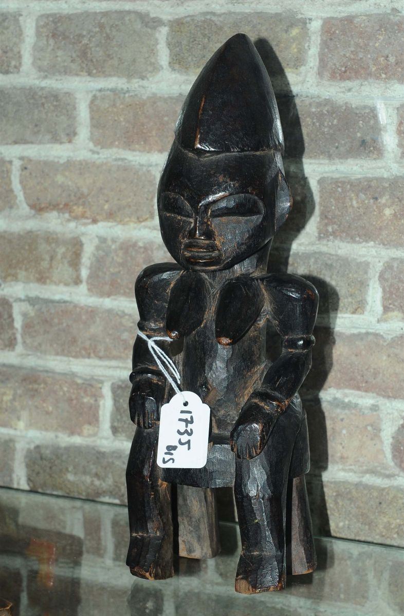 Figura femminile seduta Senufo  - Asta Antiquariato e Dipinti Antichi - Cambi Casa d'Aste