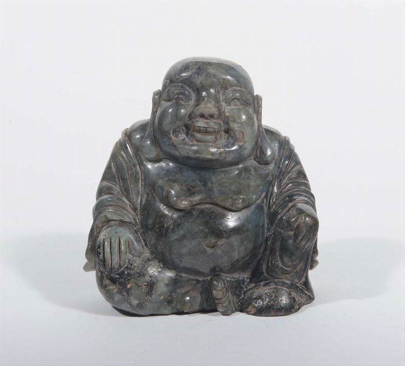 Buddha in pietra  - Asta Asta OnLine 06-2012 - Cambi Casa d'Aste