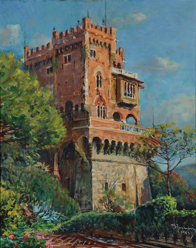 Berto Ferrari (1887-1965)rocca Tirrena, 1953