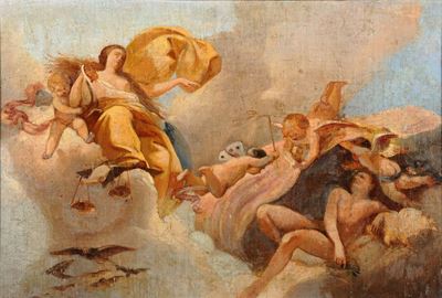 Scuola del XVIII Secoloallegoria della Giustizia