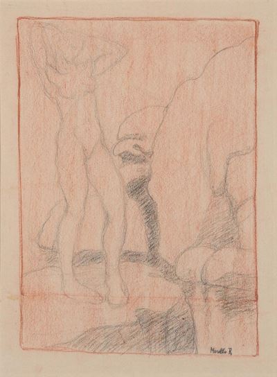 Rubaldo Merello (1872-1922)figura nel Paesaggio