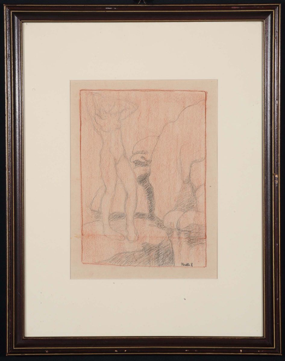 Rubaldo Merello (1872-1922)figura nel Paesaggio