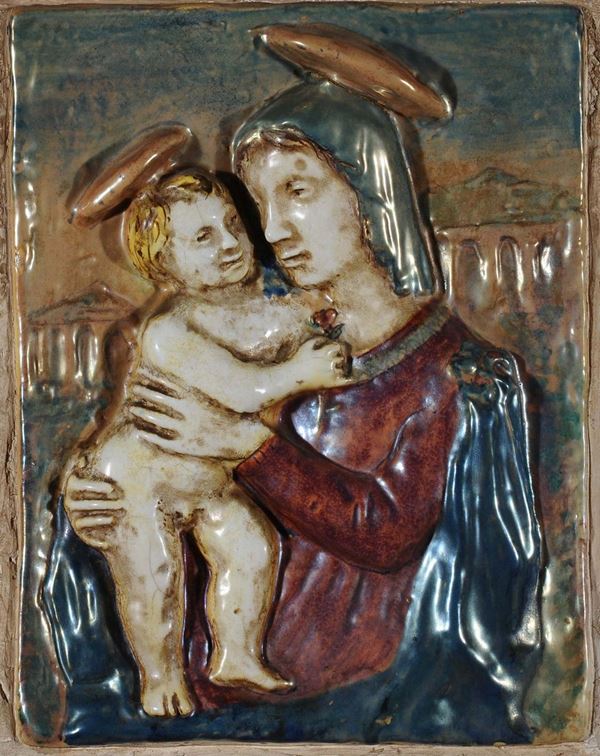 Guerrino Tramonti (1915-1992) Madonna con Bambino