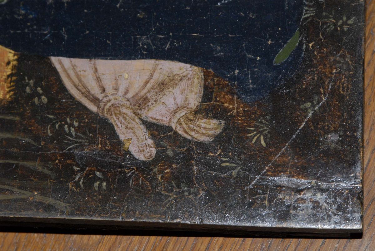 Fondo Oro Raffigurante Madonna