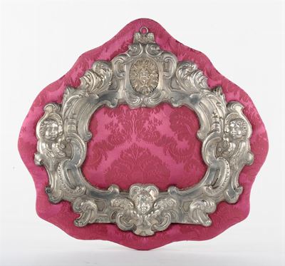 Cartagloria in Argento Sbalzato, Napoli 1713