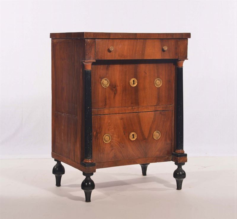 Comodino Impero lastronato  - Asta Antiquariato e Dipinti Antichi - Cambi Casa d'Aste