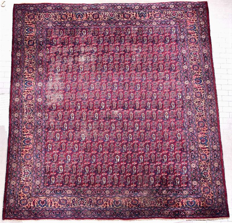 Tappeto persiano Horasan, inizio XX secolo  - Auction Carpets - Time Auction - Cambi Casa d'Aste