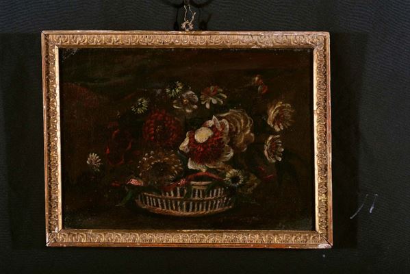 Anonimo del XVII secolo Natura morta floreale