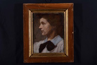 Anonimo del XIX Secolofigura di Donna