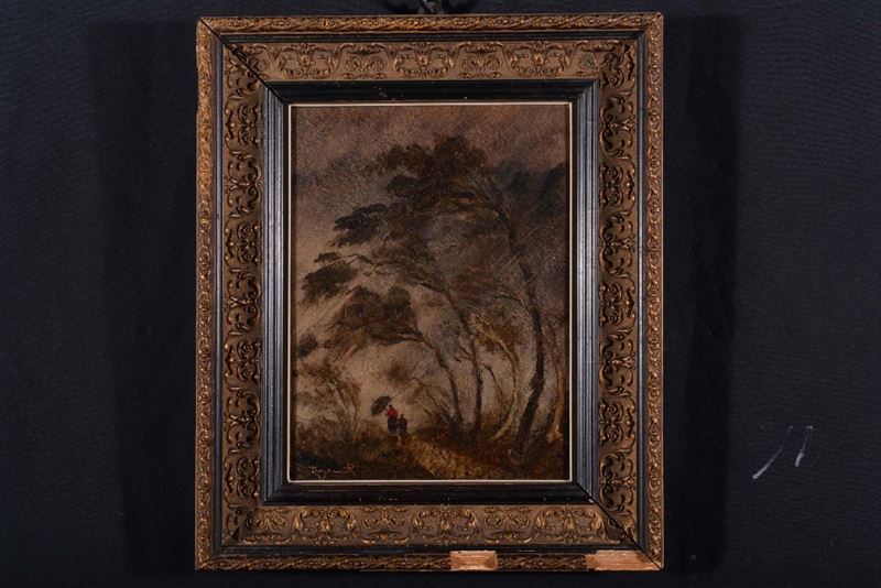 Diviani Paesaggio ventoso  - Auction Antiques and Old Masters - Cambi Casa d'Aste