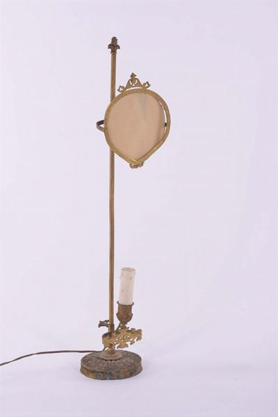 Piccolo Lume in Bronzo Dorato