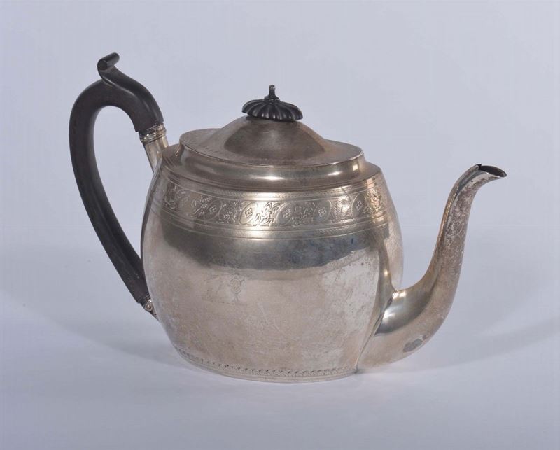 Teiera in argento  - Asta Antiquariato e Dipinti Antichi - Cambi Casa d'Aste